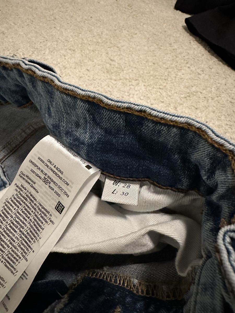 Only Jeans: Jeans Only & Sons | 28x30 | hellblau – Nuovo (secondo la descrizione) da Spreitenbach venduto da Sujrkwxl 3