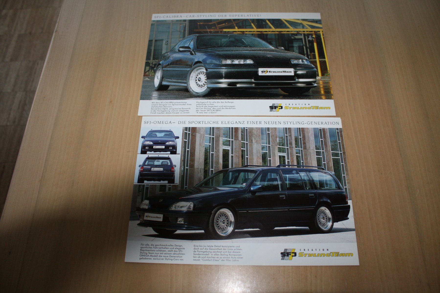 Opel Documenti: Opel Tuning SFJ Styling Katalog 1990 Prospekt – Usato da Wikon venduto da erwin400 8