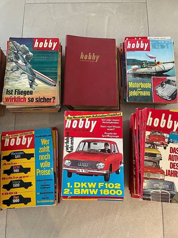 Riviste & Magazine: Hobby Zeitschriften 1956 - 1965 – Usato da Arisdorf venduto da ChristianA67 2