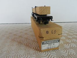 Märklin Langholzwagen beladen 361G