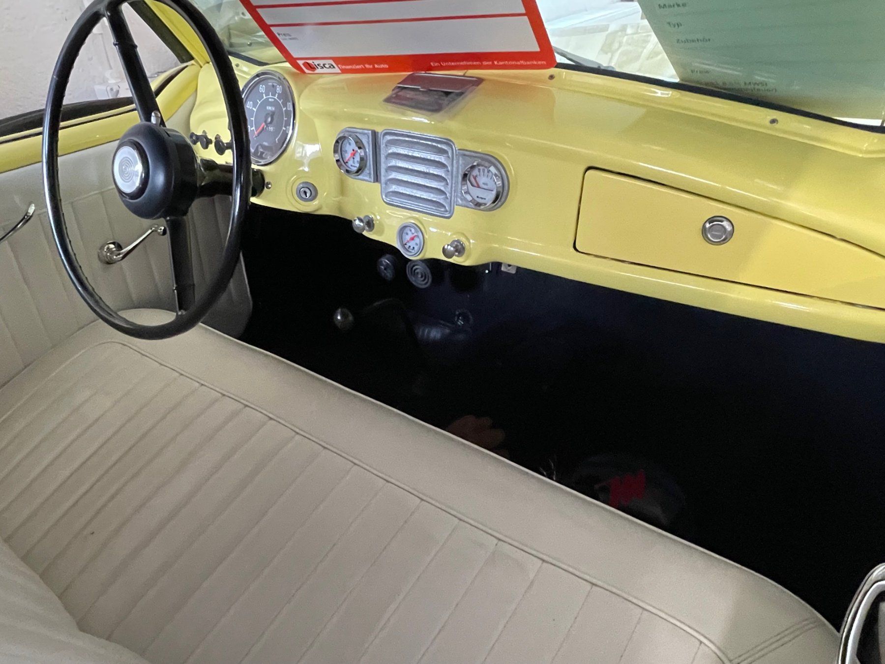 Automobili: Oldtimer Nash Metropolitan.  Cabrio.  Restauriert.  JG 1958 – Usato da Effretikon venduto da Bianchina2 2