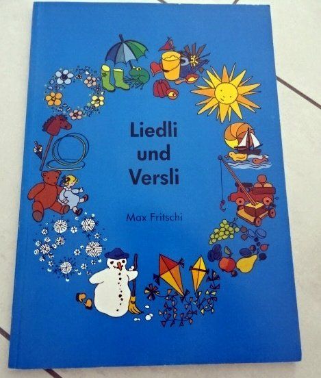 Libri: Liedli und Versli, Max Fritschi, – Usato da Wetzikon ZH venduto da strubeli024