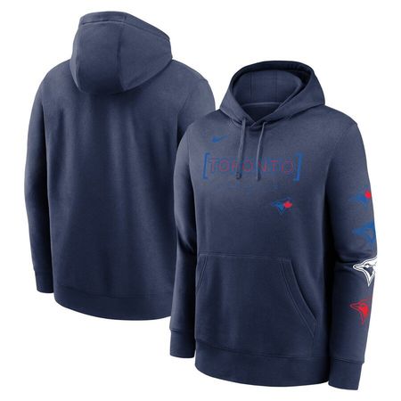Toronto Blue Jays Nike City Connect Club Fleece-Hoodie