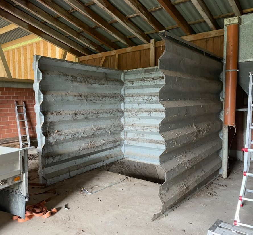 Fütterungssysteme: Blechsilo – Gebraucht aus Haag von sennisch 1