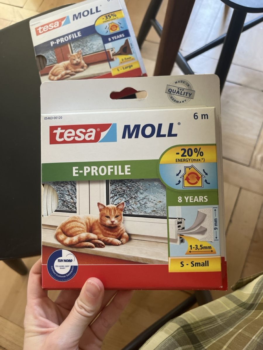 Sanitär: Gummidichtung Fenster e-profil klein – Neu und originalverpackt aus Zürich von Princessmia