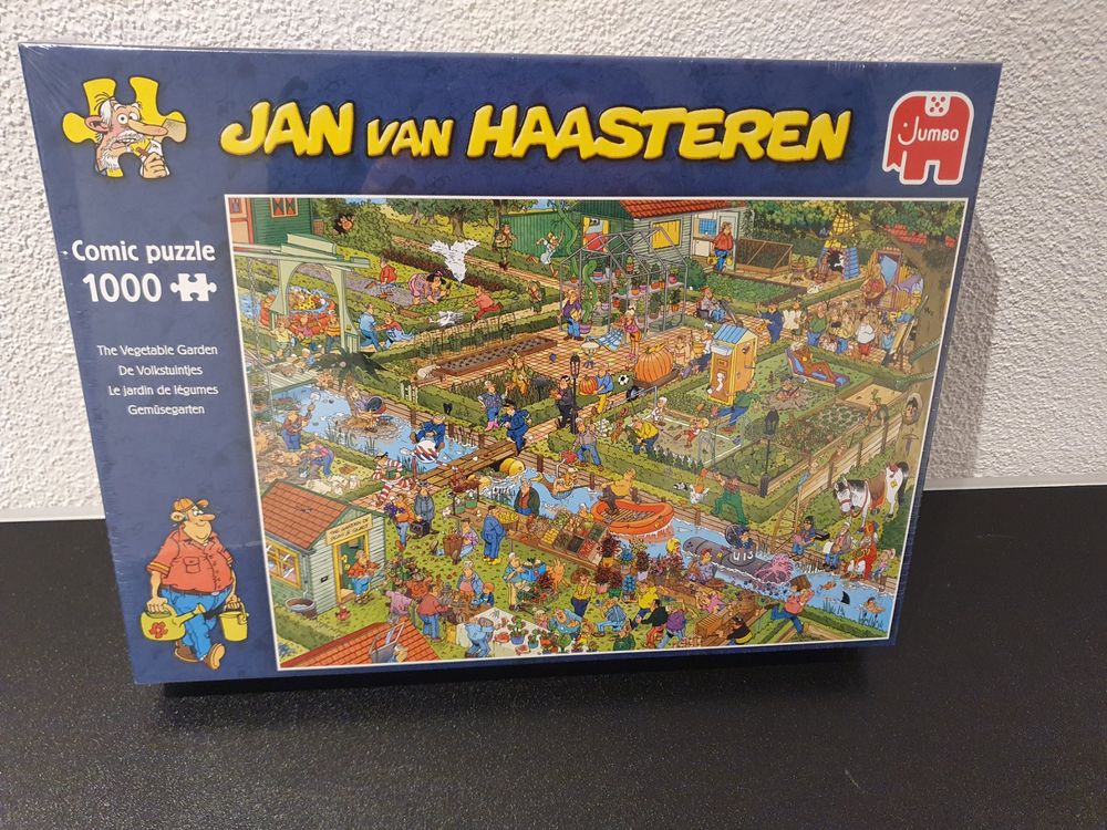 Jumbo Jan van Haasteren PUZZLE 1000 Gemüsegarten Kaufen auf Ricardo
