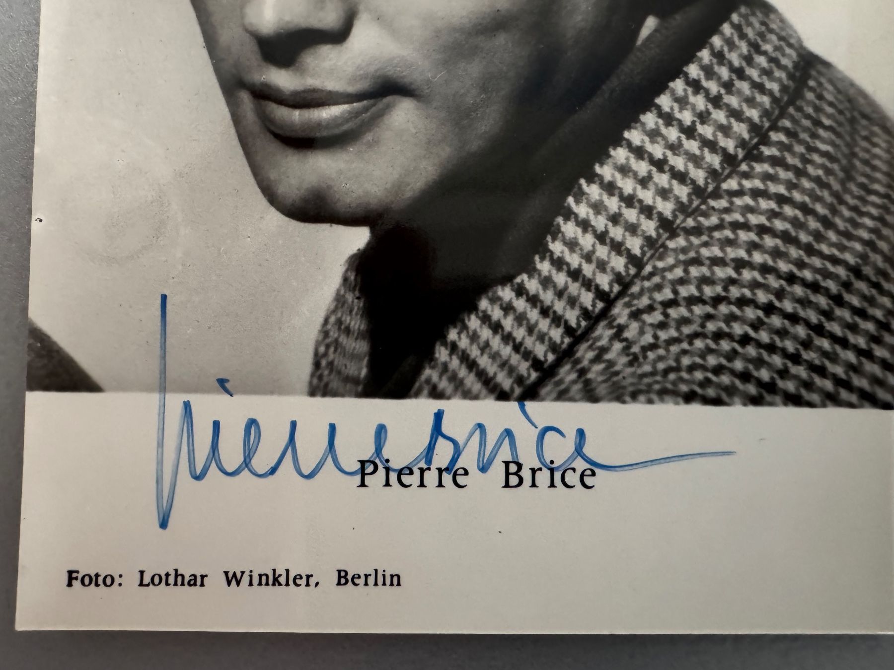 Autogramme: 2 Autogrammkarten: Winnetou/Pierre Brice – Gebraucht aus Münchenstein von Caroliinam 1