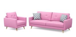 Sofa Set MANDY pink
