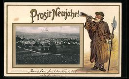 Präge-AK Uster, Teilansicht, Wächter m