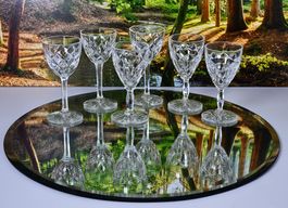 Kristallgläser 6er Set, guter Zustand