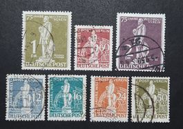 Berlin Weltpostverein UPU Mi-Nr. 35-41 Gestempelt 320 Fr