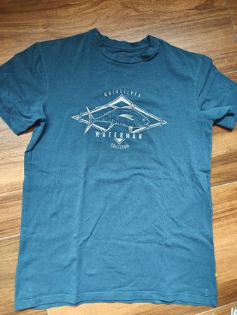 Quiksilver Waterman T-Shirt Gr. M, Slim fit, gebraucht