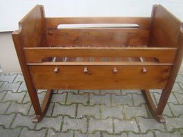Kinderbettli  Holz mit Matratze