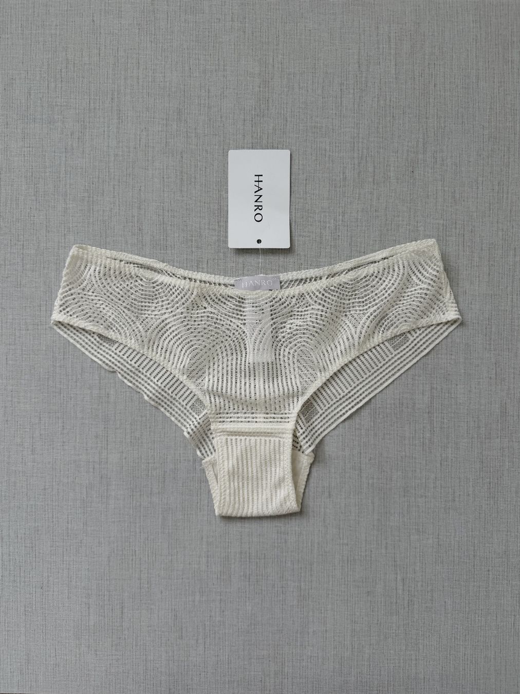 Hanro Sonstige Unterwäsche: Mini slip in pizzo HANRO "Martha" - XS – Neu und originalverpackt aus Bioggio von oxanacas