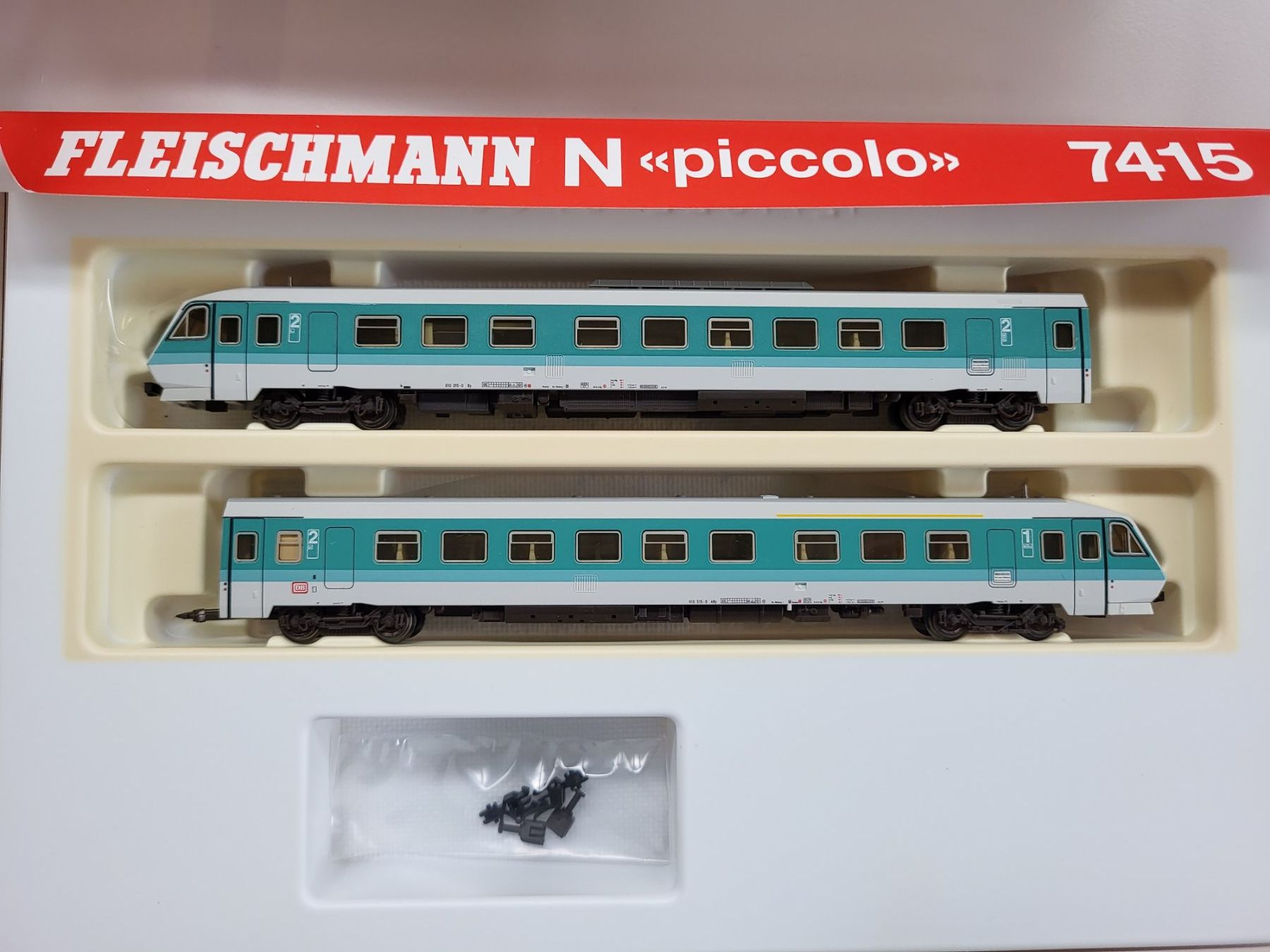 Fleischmann Trains électriques: Fleischmann Piccolo 7415 ''Pendolino'' – D'occasion à Brügg BE par POU-BELLE 1