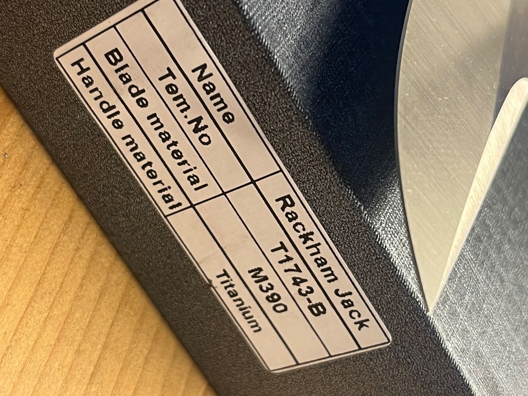 Coltelli tascabile: Tuja Knife Rackham Jack Taschenmesser – Nuovo e nell'imballaggio originale da St. Niklaus VS venduto da wildholzmann 3