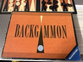 Ravensburger Backgammon Spiel komplett Anleitung ausgedruckt