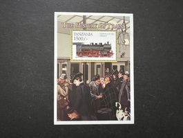 Tanzania 1999 - History of Trains ** Luxus (D536)