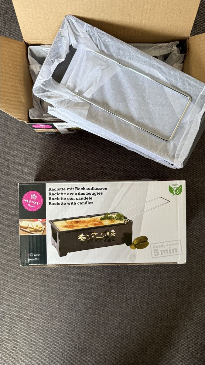 Küchengeräte: 2 x Raclette Grill – Neu und originalverpackt aus Zürich von sel_9kd