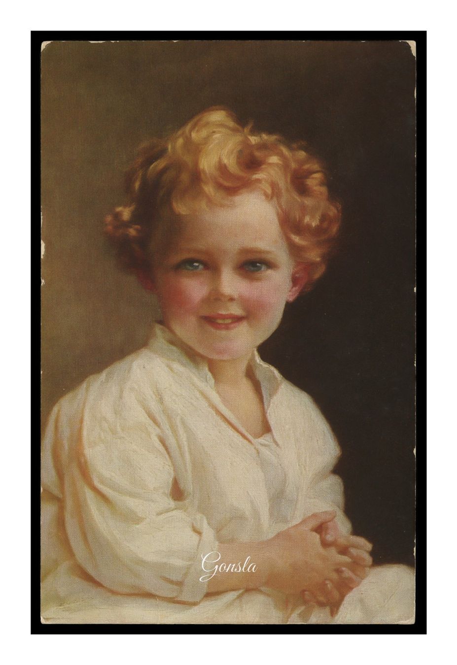 Ansichtskarten: ENFANT - 1914 "Portrait" – Gebraucht aus Onex von Lagorel01