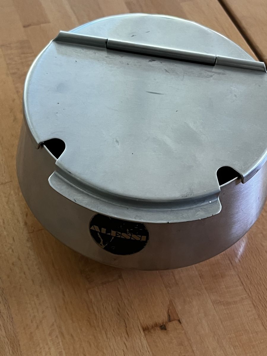 Alessi Zuccheriere: Alessi Edelstahl Zuckerdose – Usato da Brügg BE venduto da Ameisiant 1