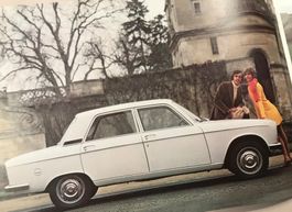 Prospekt PEUGEOT 304/304 Break, 1973, UNGELOCHT, sehr schön!