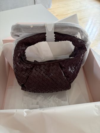 Handtasche Les Visionnaires Jolene Petite aubergine neu
