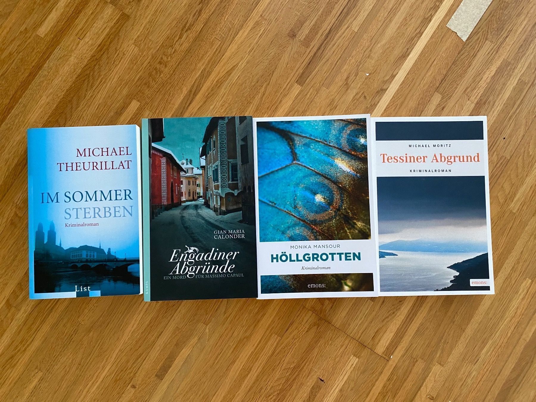 Libri: 4x Bücher Kriminalromane – Usato da Uerikon venduto da MiBreStaef2023