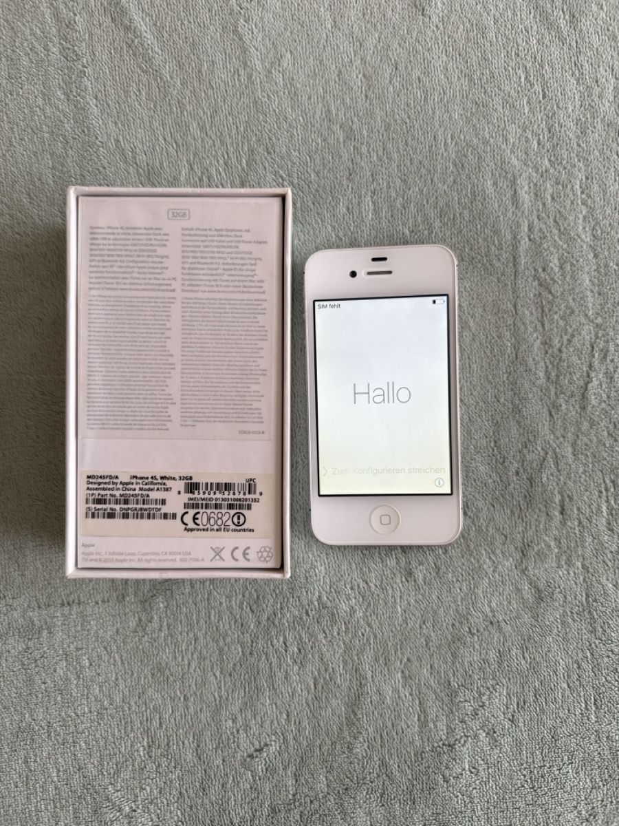 Apple Handys / Smartphones: iPhone 4s, 32 GB, weiss – Gebraucht aus Basel von wan_s7hd 2