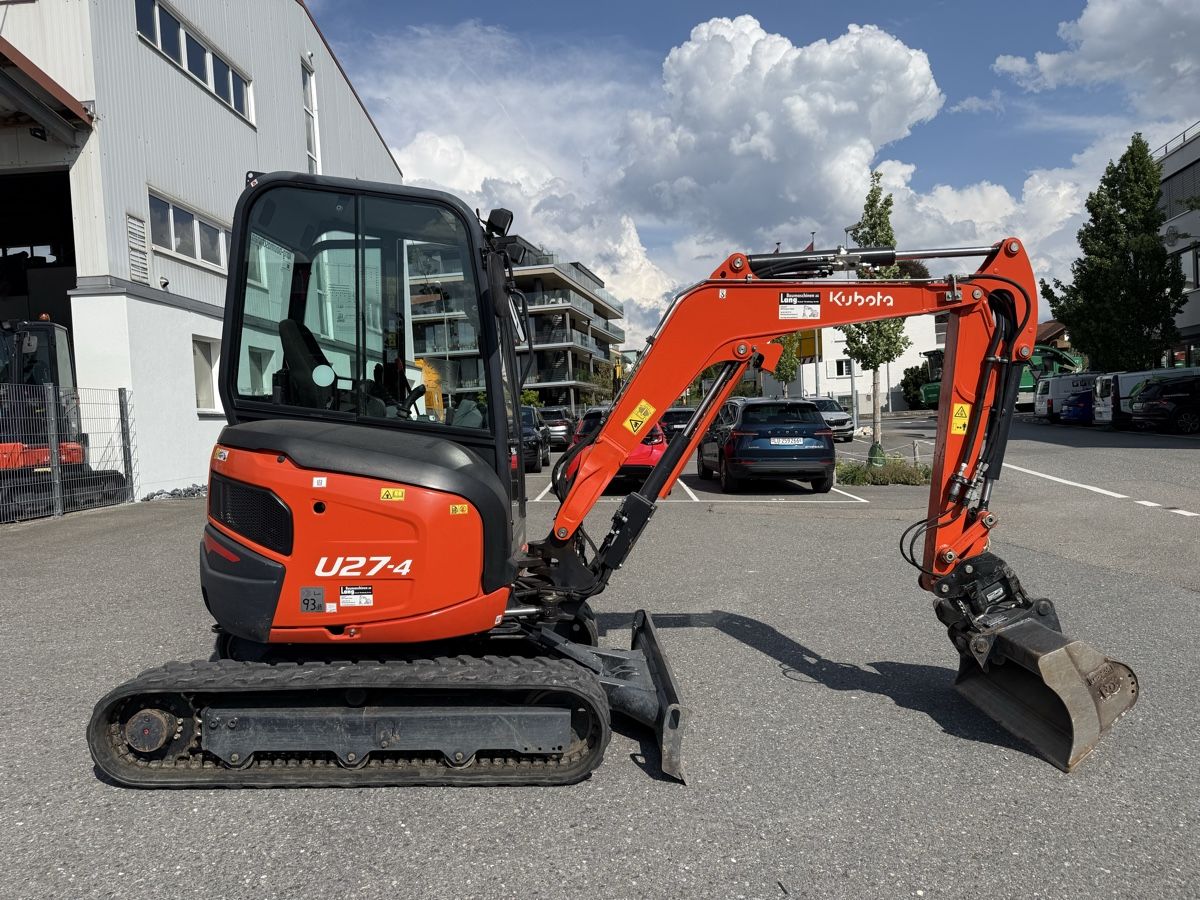 Kubota Escavatori: Bagger Kubota U27-4 HI – Usato da Sempach Station venduto da Gosler86 5