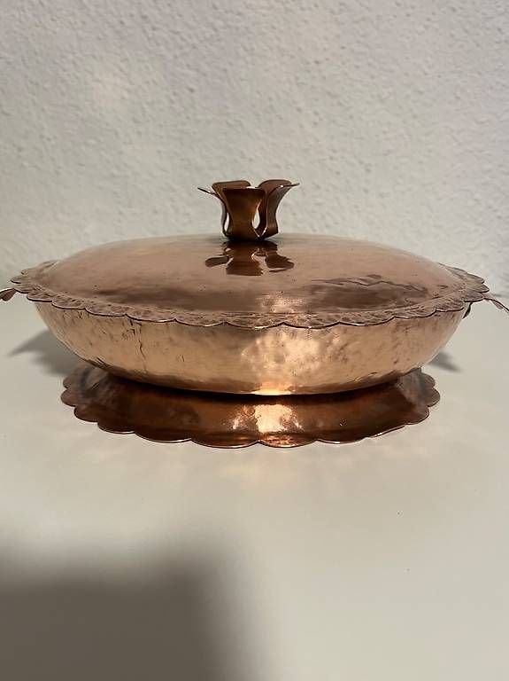 Ciotole: Kupfer-Terrine mit Deckel – Nuovo (secondo la descrizione) da Beinwil am See venduto da joy_24 4