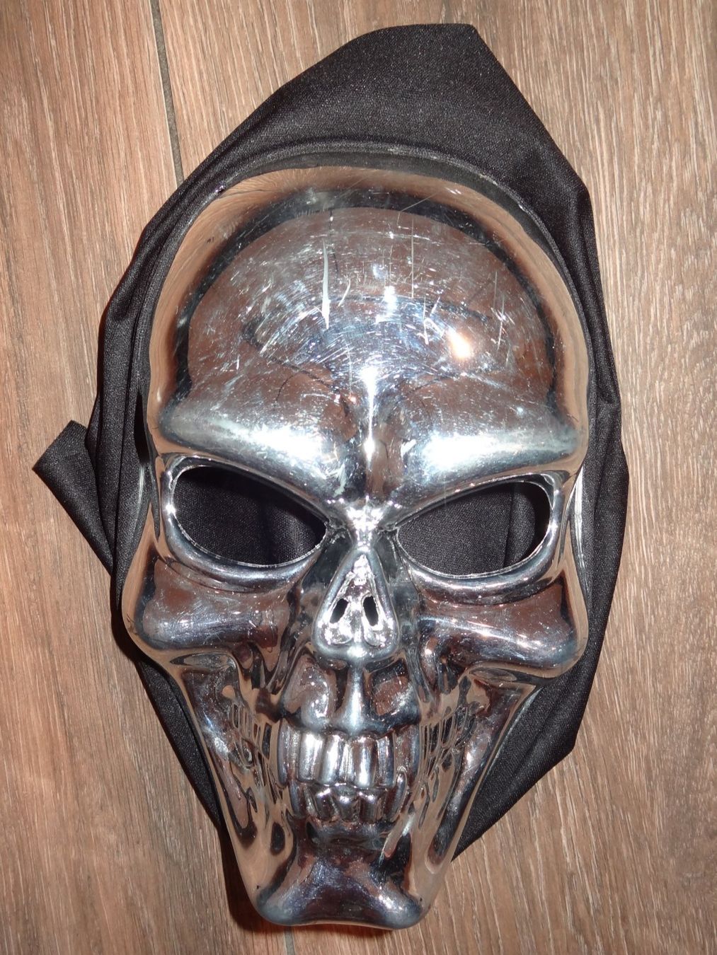Costumes: Masque crâne couleur argenté – D'occasion à Satigny par salvatore73 1