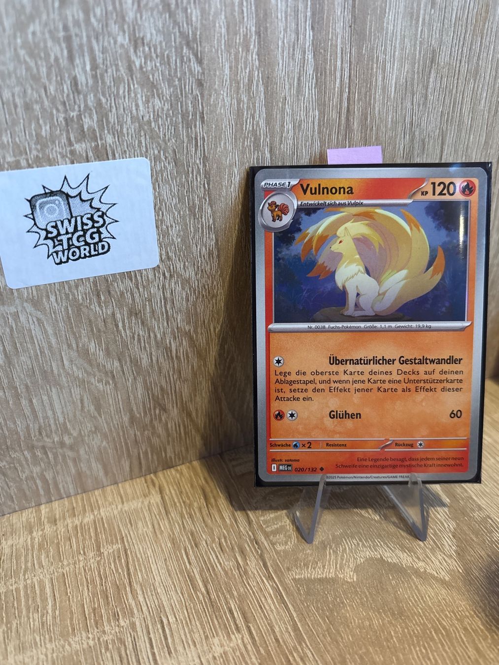 Pokémon Carte collezionabili: Vulnona NM – Usato da Frutigen venduto da swissTCGworld