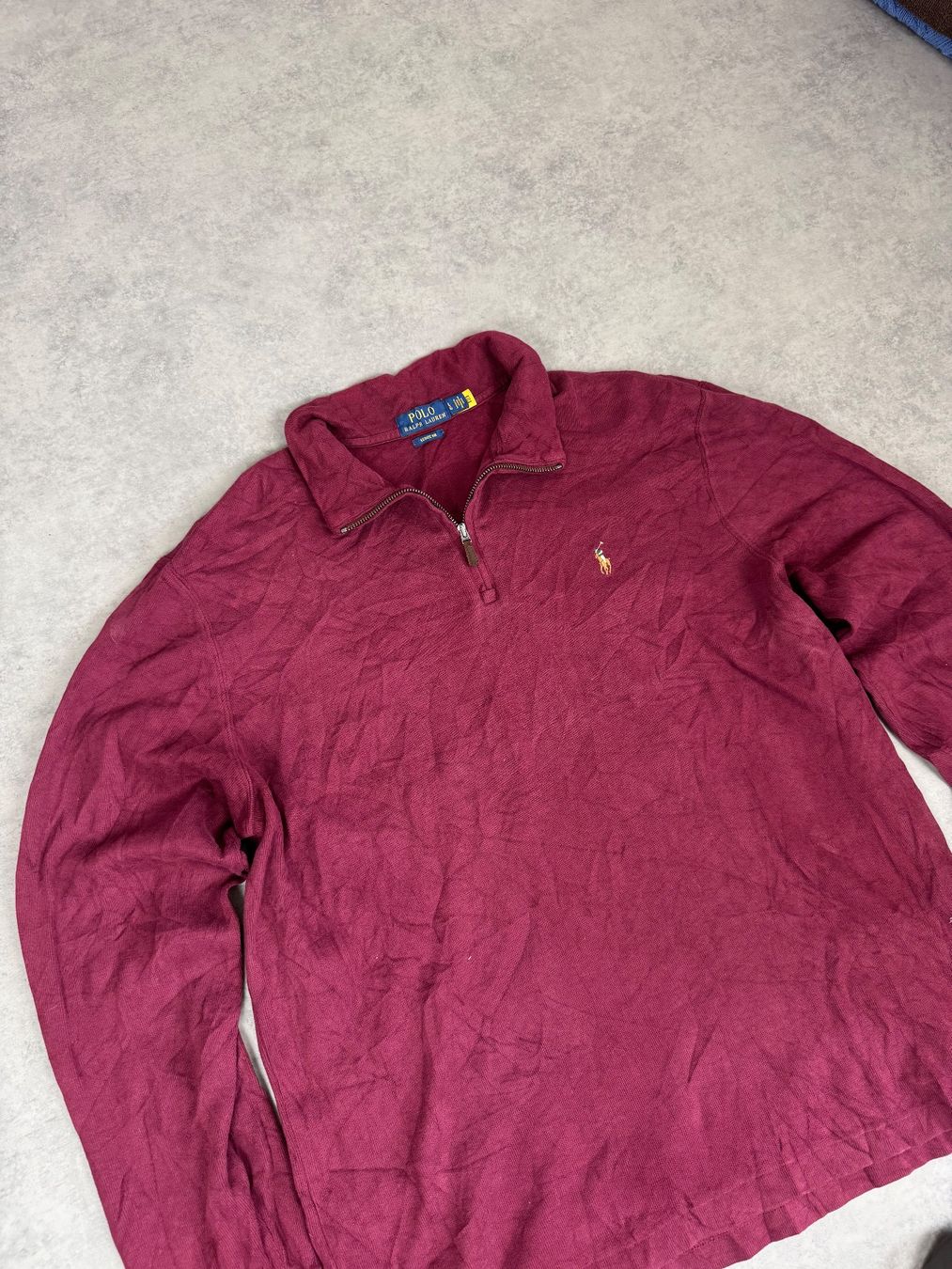 Ralph Lauren Pullover & Sweatshirts: Ralph Lauren Quarter-Zip Pullover - Grösse: L | Vintage – Gebraucht aus Fraubrunnen von simon_28839 1