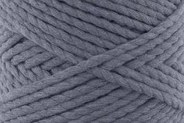 Macramè 330g ca. 95 m garn konen grau 6 basteln