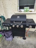 Gasgrill Grill Club schwarz mit Seitenkocher gebraucht