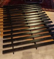 Wooden Bed Slats Black (Holzgestell)