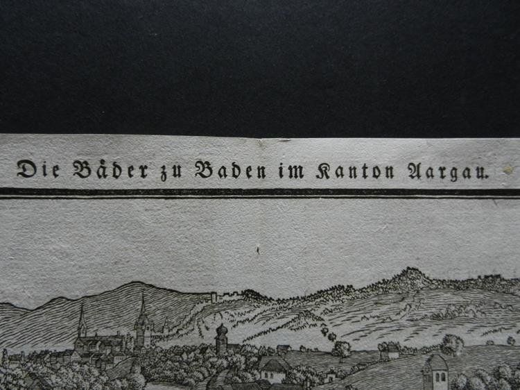 Gravures: Baden Holzschnitt selten – D'occasion à Risch par Rischli15 2