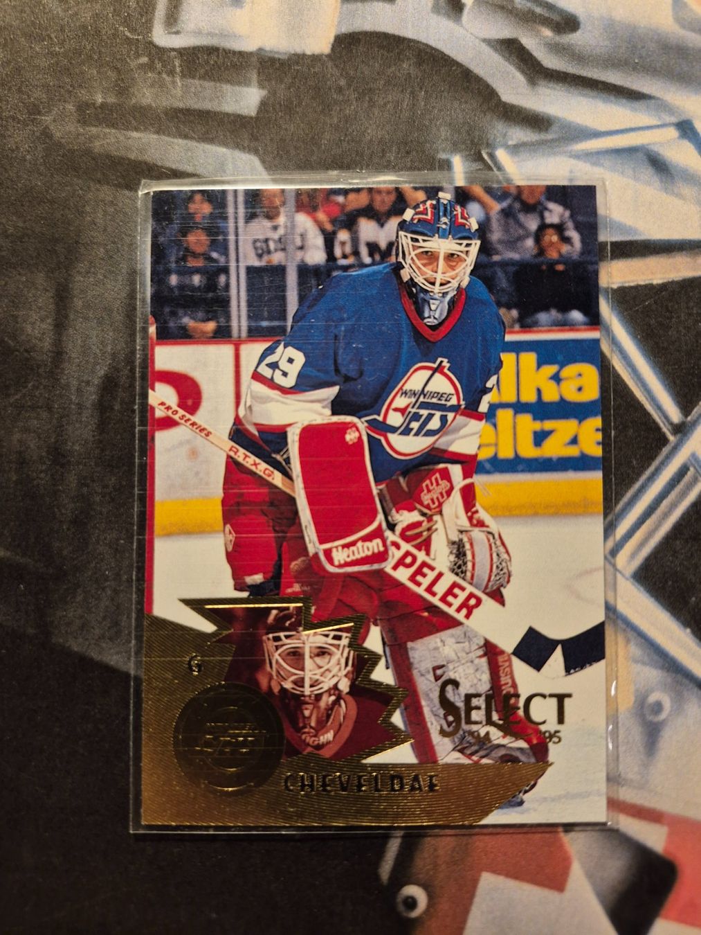 NHL Carte collezionabili: NHL Tim Cheveldae Winnipeg Jets – Usato da Treiten venduto da Sauber73