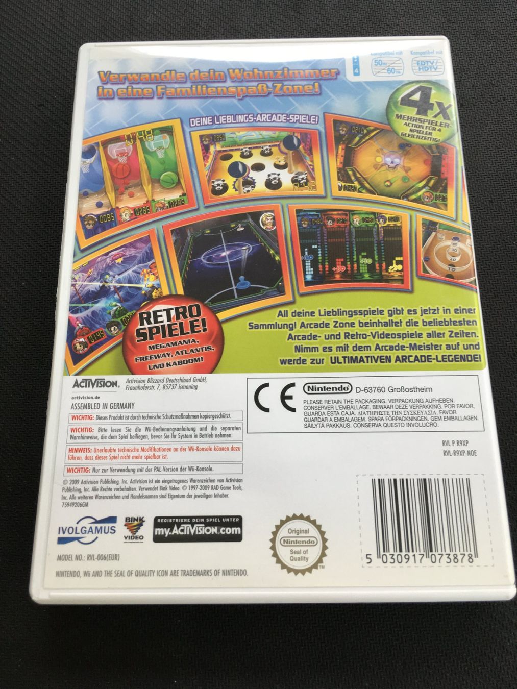 Nintendo Jeux: Arcade Zone - Nintendo Wii – D'occasion à St.Gallen par Punktchen01 1
