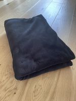 KUSCHELDECKE FLEECE - schwarz