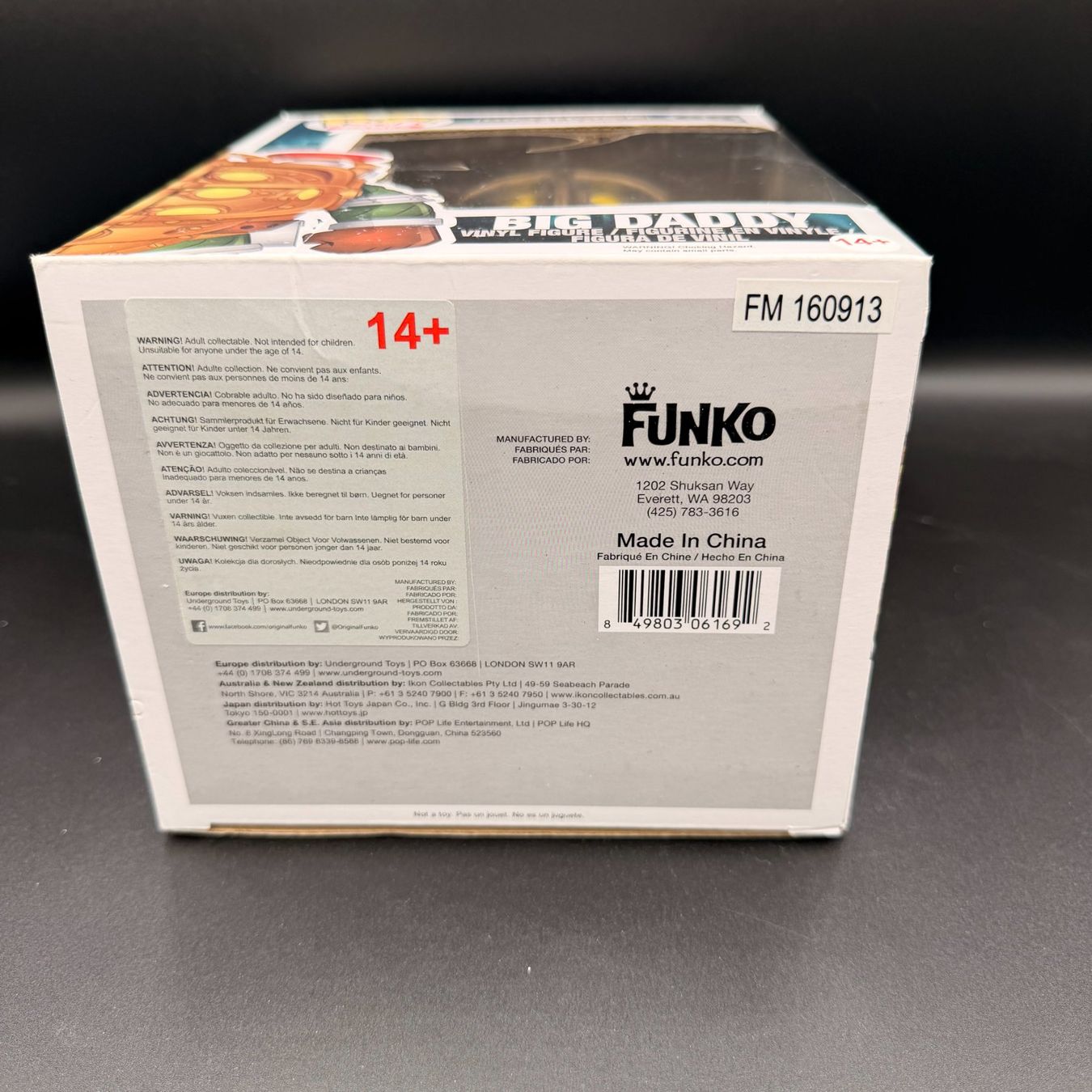 Funko Statuette: Funko Pop! BioShock Big Daddy 65 – Usato da Düdingen venduto da Nerdworld 5