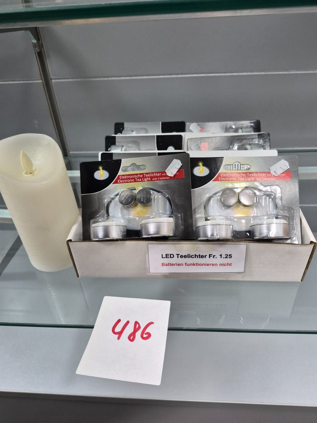 Candele: 486 Posten LED Kerzen aus Liquidation – Nuovo (secondo la descrizione) da Derendingen venduto da Meisterstuecke