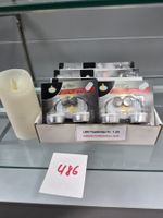 486 Posten LED Kerzen aus Liquidation