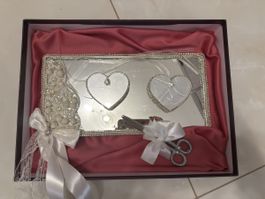 Tablett-Set zur Hochzeit/Verlobung