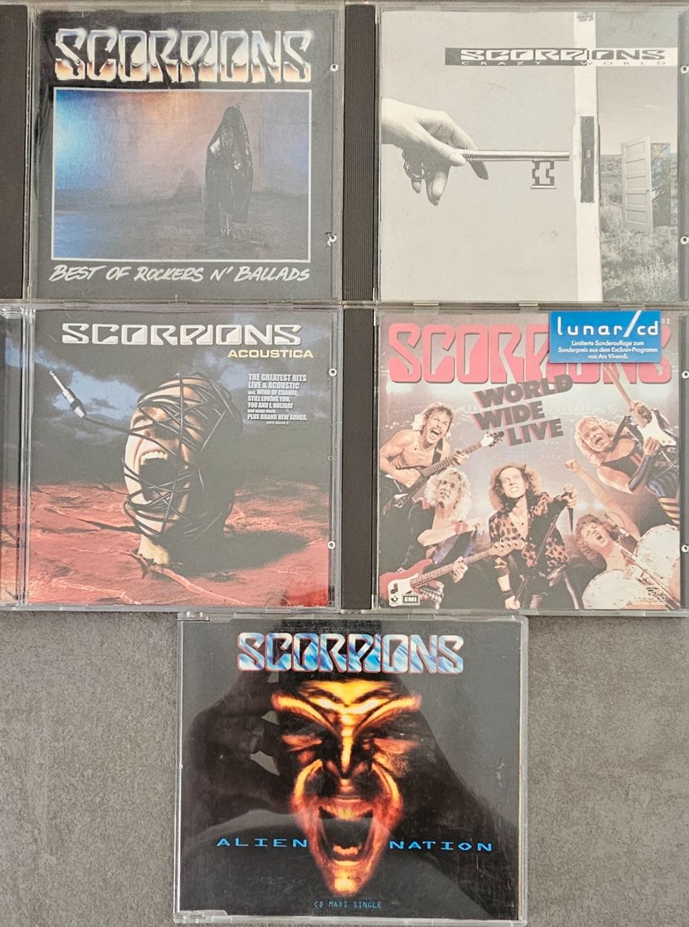 CDs: Scorpions CD's – D'occasion à Unterkulm par Chaplyn2018