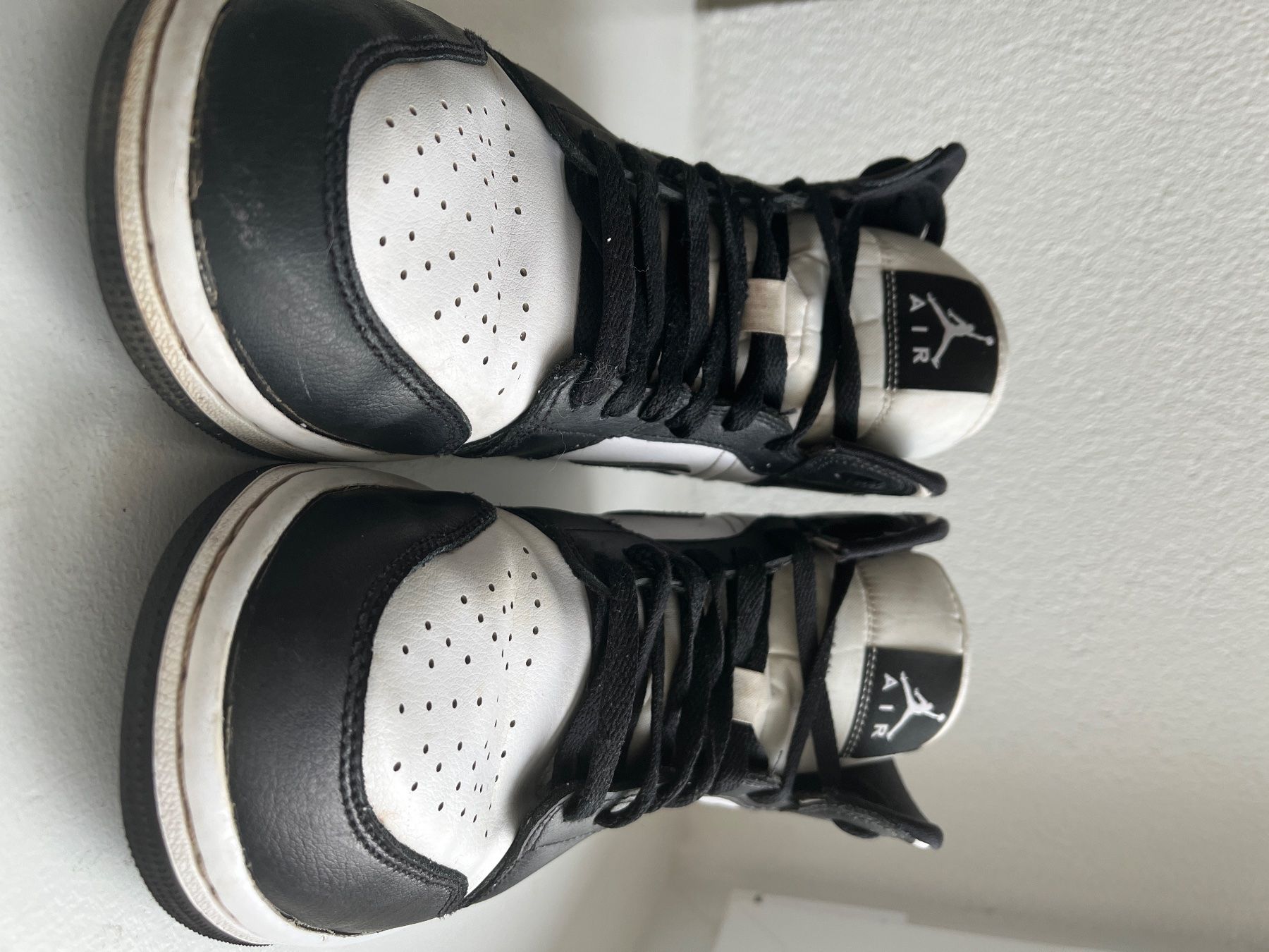 Jordan Scarpe da uomo: Air Jordan 1 Mid Panda – Usato da Court venduto da Style_ambre 3