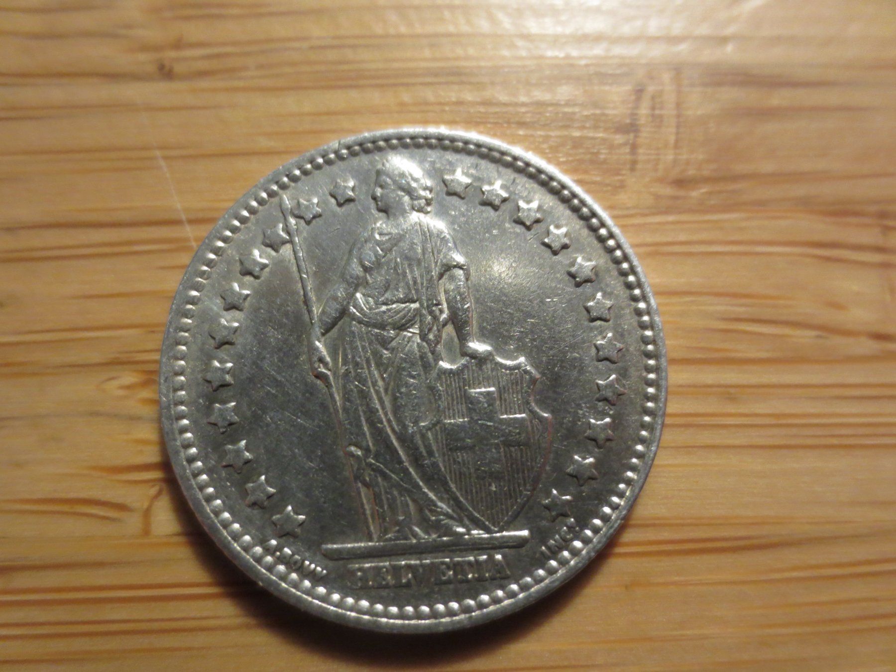 Tutti le monete: Silber Münze 1953 – Usato da Weier im Emmental venduto da waefler03 1