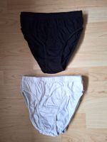 Damen Slips, Gr. 36/38, weiss/schwarz, z.T. neu