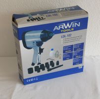 Arwin LDL 102 Druckluft Schlagschrauberset mit Stecknüssen